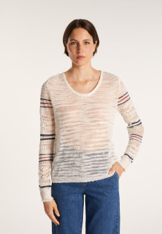 Pull à motif graphique - Janis
