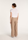 Long T-shirt en lin flammé - Coline