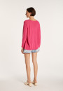 Grand pull col rond en point jersey - Babouche 7283 Corolle - 91 Fuchsia