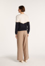 AUDREY - Marine/Beige/Blanc 6955 Bleu Marine