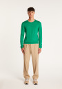 Pull col rond en laine - Luciano 6401 - 12 Beige clair