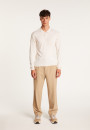 Wool and silk polo shirt - Bartev
