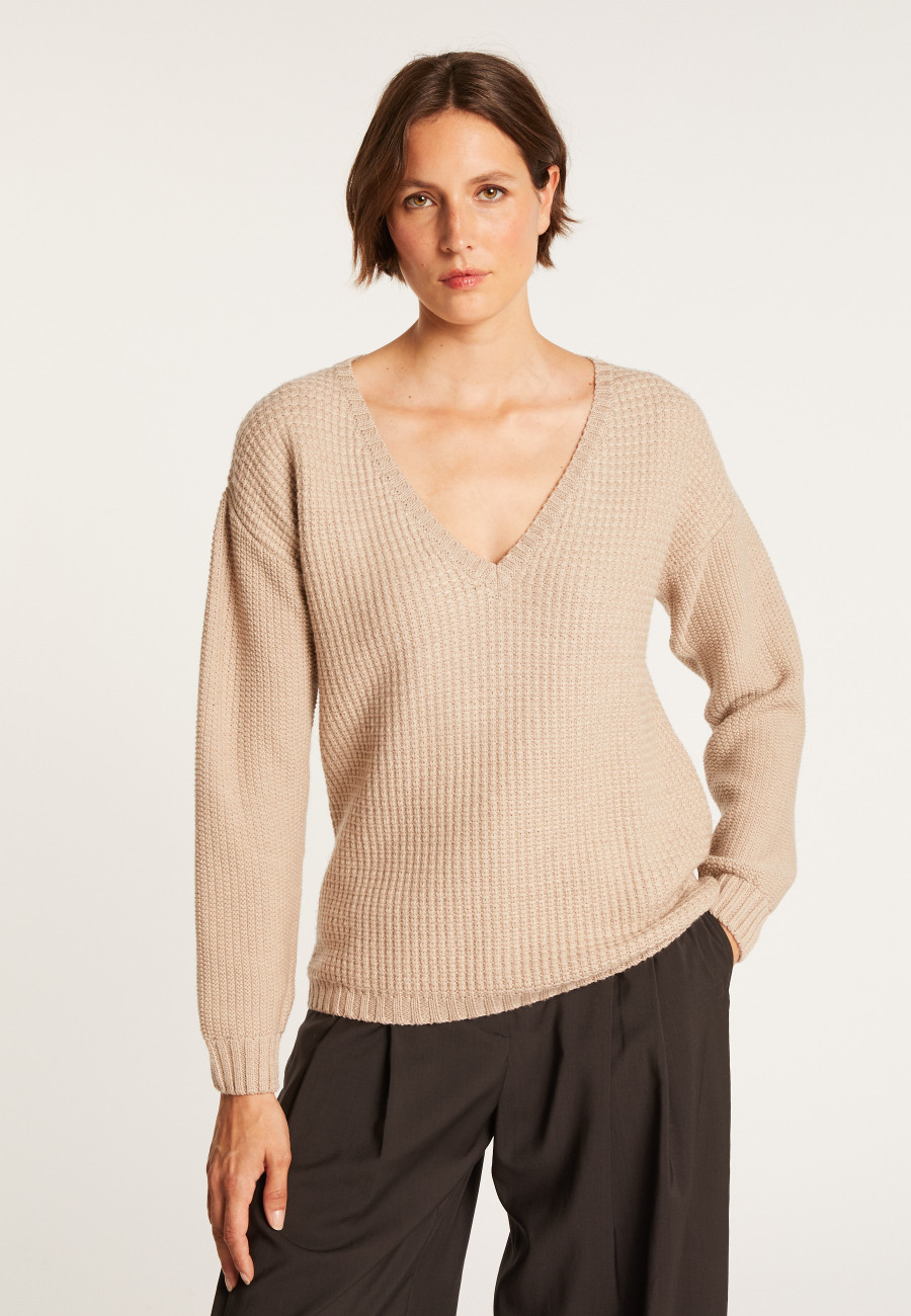 Pull col V pour femme Soizic Pull col V pour femme Soizic