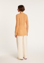 Long hemstitched jumper made of mohair - Emeline