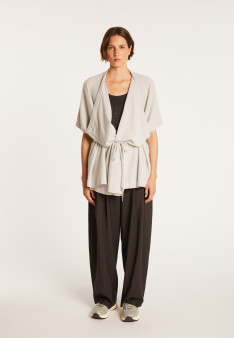 Sleeveless kimono cardigan – Harriet