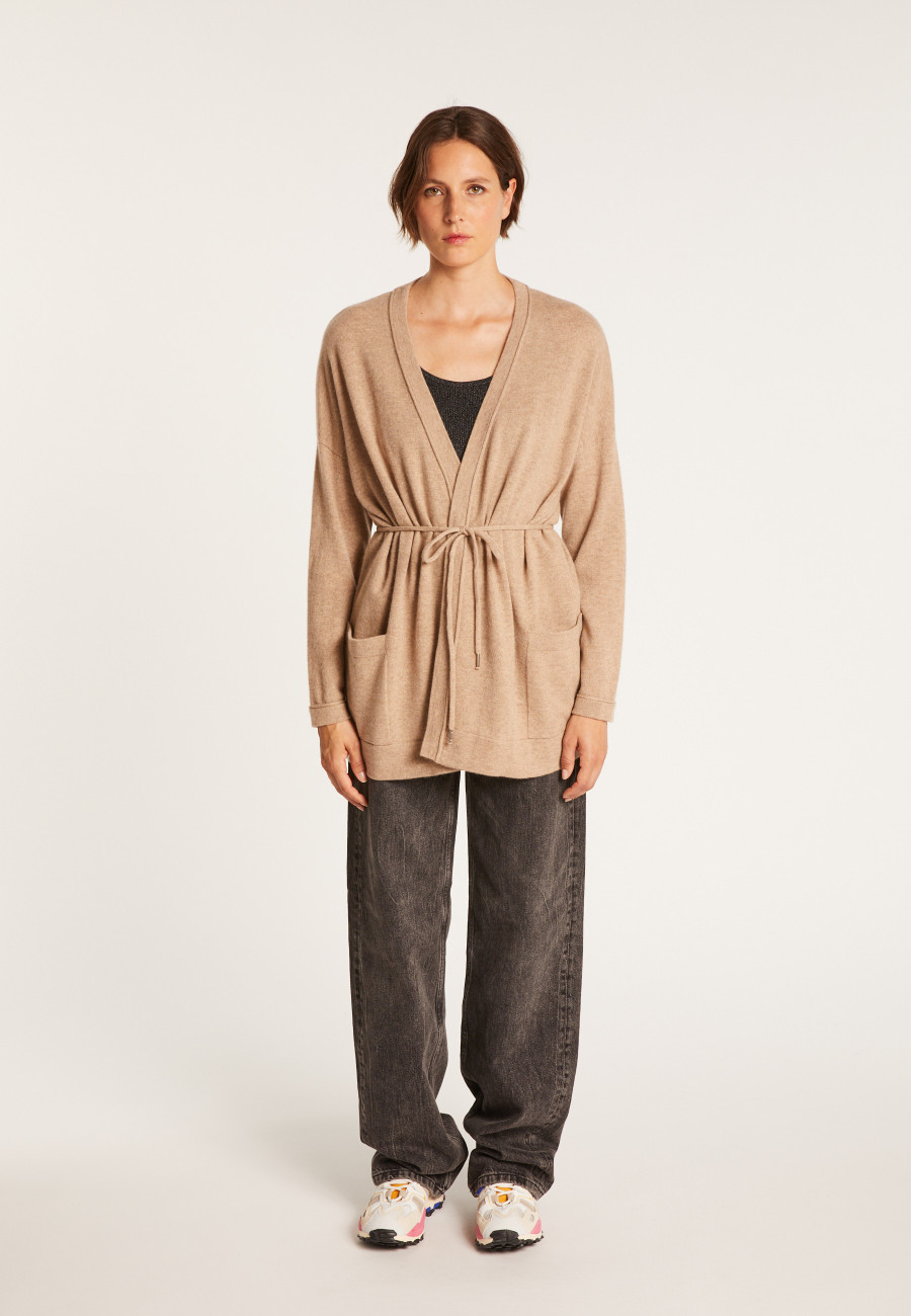 Gilet avec poches en cachemire - Hazel 6360 Gilet avec poches en cachemire - Hazel 6360