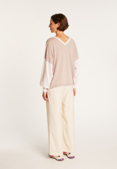 Maya-jersey knit sweater