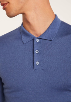 Polo de hombre 100% lana Evan