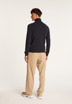 Pull col roulé en cachemire Felipe