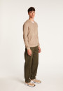 Cotton and cashmere zip-up cardigan - Hiro