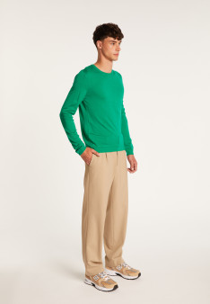 Pull col rond en laine - Luciano bis