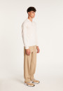 Wool and silk polo shirt - Bartev