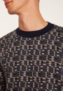 wool and cotton sweater- LORENZO