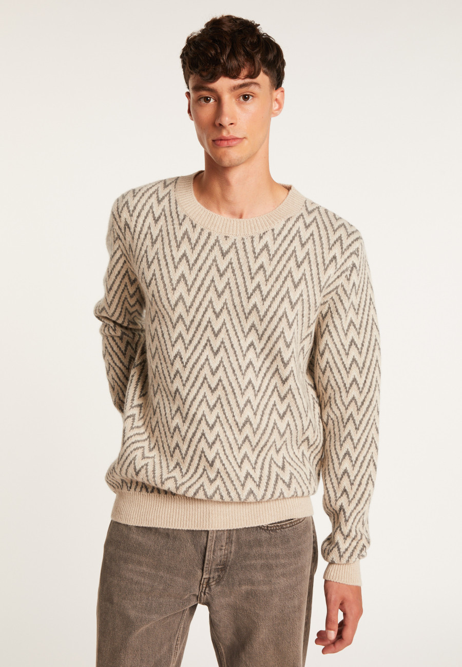 Wool and Alpaca Pullover-LUKA Wool and Alpaca Pullover-LUKA