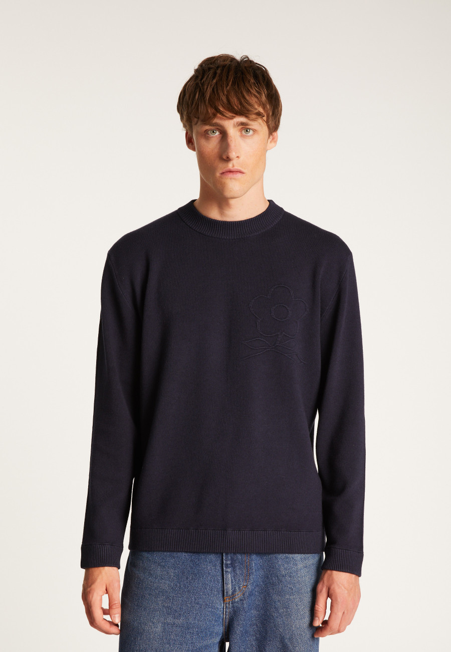 Pull col rond en viscose et laine - Thimothée Pull col rond en viscose et laine - Thimothée