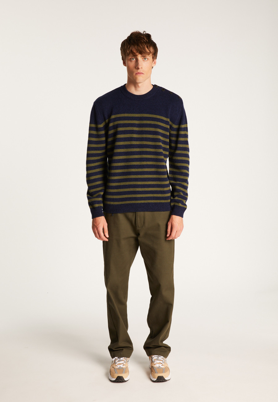 Wool and cashmere sailor top - Tom Wool and cashmere sailor top - Tom