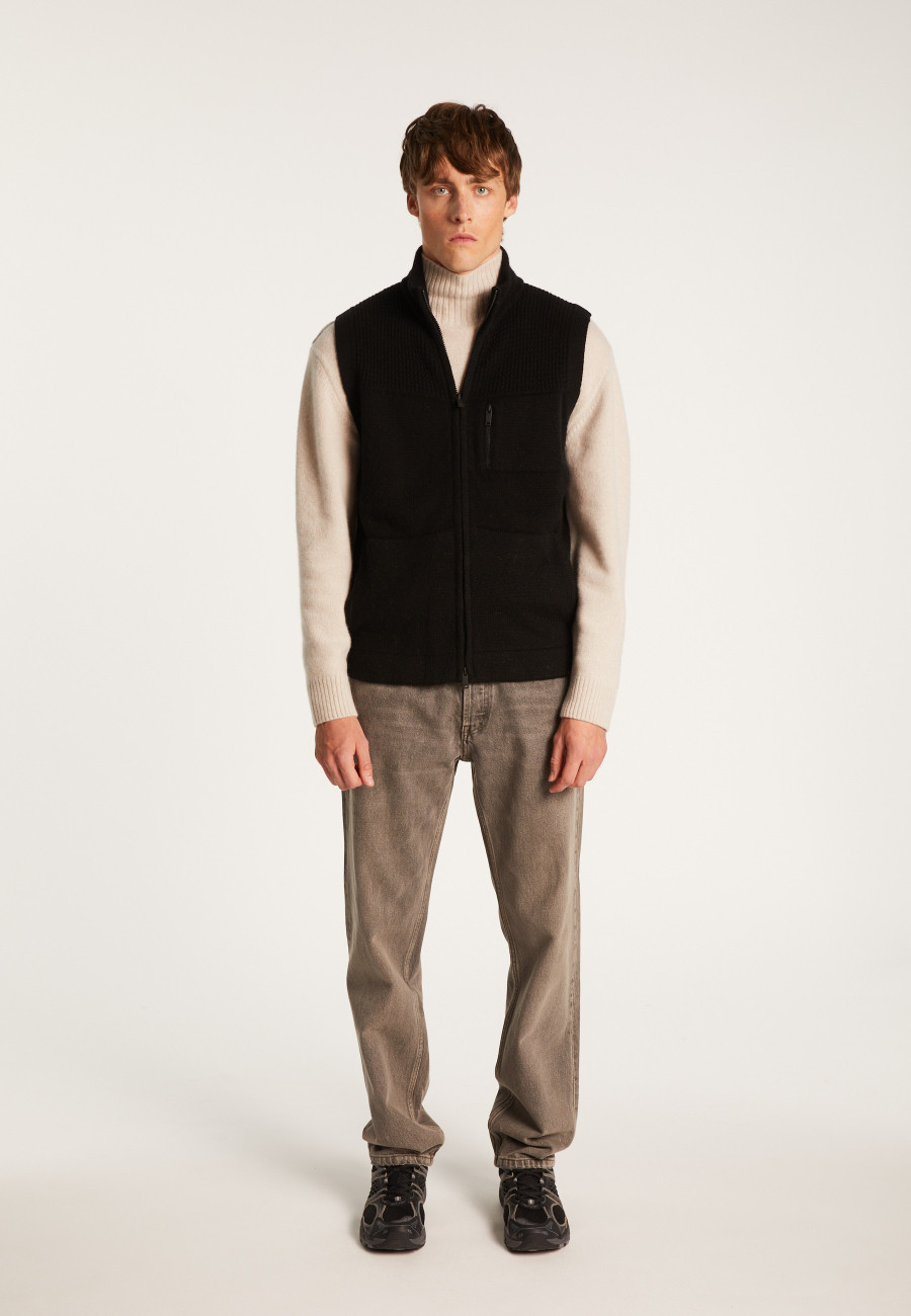 Veste sans manches en laine et cachemire - Thula Veste sans manches en laine et cachemire - Thula
