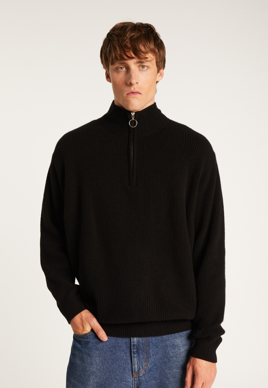 Loose merino wool trucker sweater - Tahoe Loose merino wool trucker sweater - Tahoe