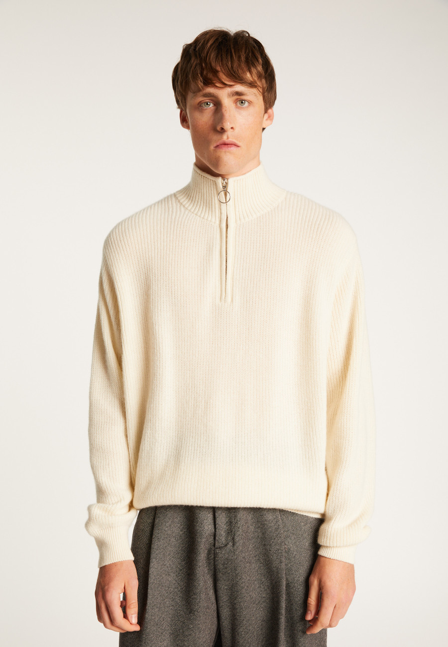 Loose merino wool trucker sweater - Tahoe Loose merino wool trucker sweater - Tahoe