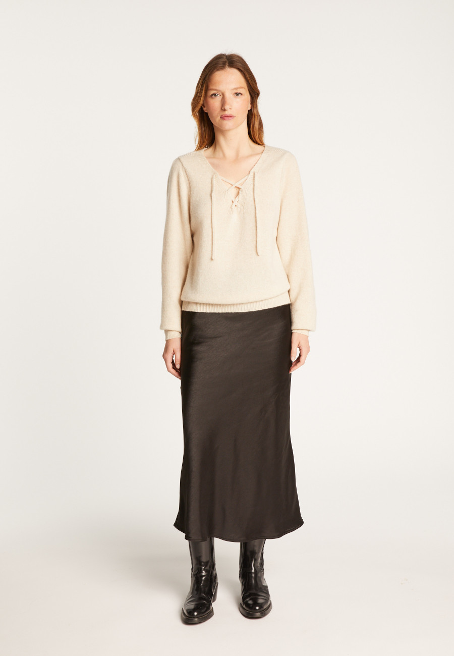 Wool and cashmere sweater - Ramy Wool and cashmere sweater - Ramy