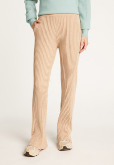 Pantalon à poches en laine mélangée - Carmen