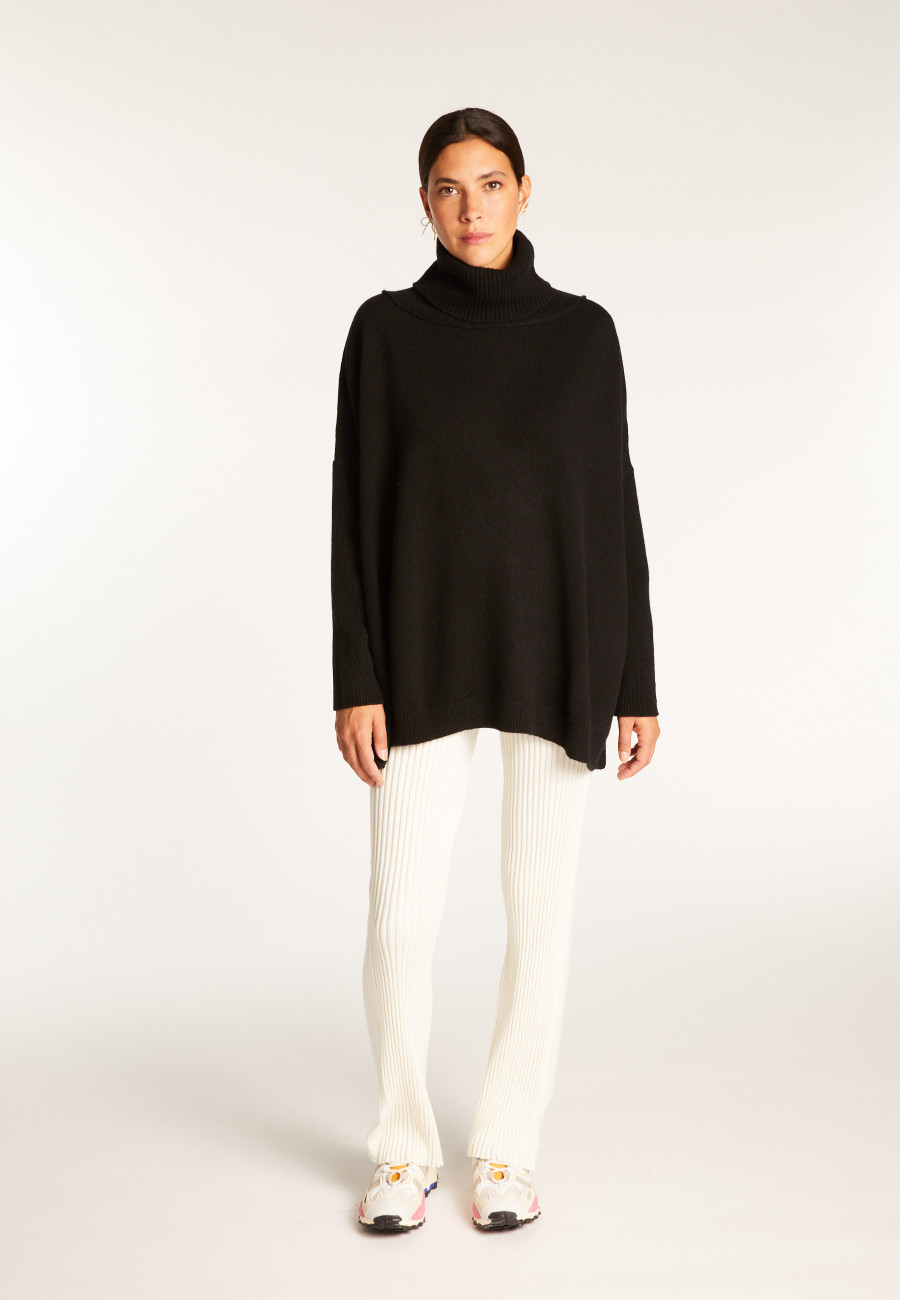 Pull col roulé laine et cachemire - Clara Pull col roulé laine et cachemire - Clara