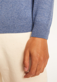 Jersey de cachemira con cuello alto - Eduardo