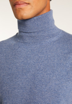 Jersey de cachemira con cuello alto - Eduardo