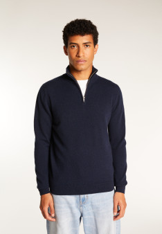 Cashmere trucker trui - Emile
