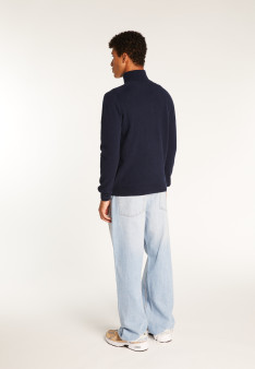 Cashmere trucker trui - Emile
