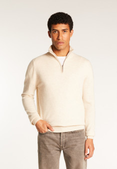 Cashmere trucker trui - Emile