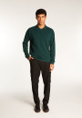 Kasjmier poloshirt met ritskraag - Taylor