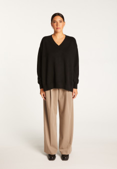 Jersey de cachemira con aberturas - Alienor