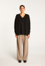 Cashmere slit sweater - Alienor