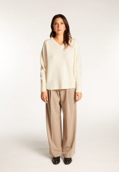 Maglione sciolto in lana - Vivienne