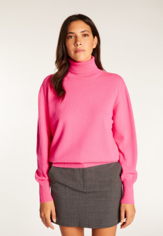 Jersey de cachemira con cuello alto - Anabelle