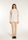 Maglia bicolore in cashmere a collo alto - Roxane bis