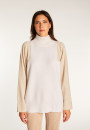 Maglia bicolore in cashmere a collo alto - Roxane bis
