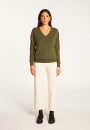Pull col V en cachemire - Abel