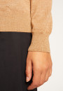 Round neck sweater in lurex merino wool - Asena Lux