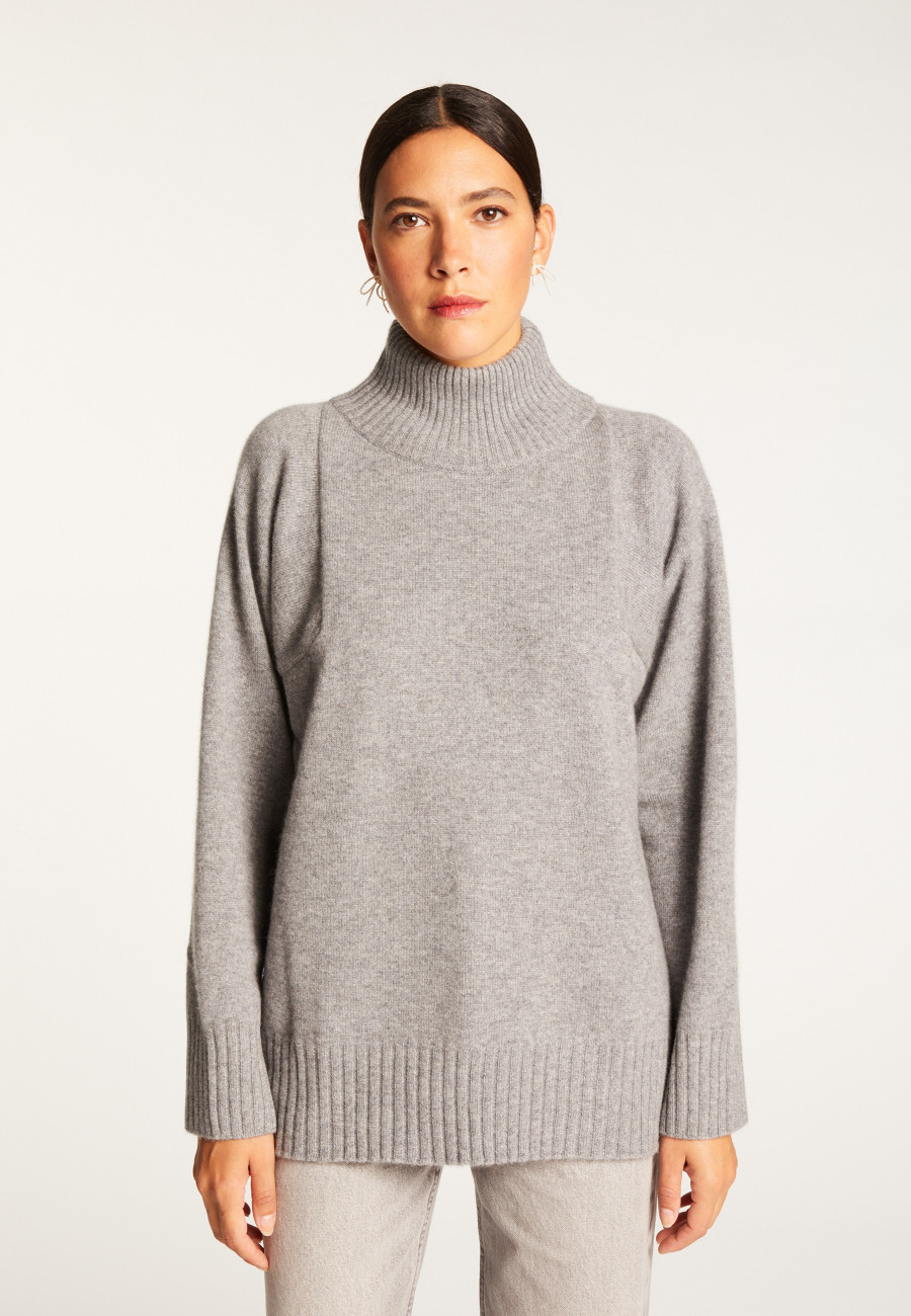 High neck cashmere sweater - Roxane High neck cashmere sweater - Roxane