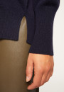 Pull col V en laine mérinos - Robine