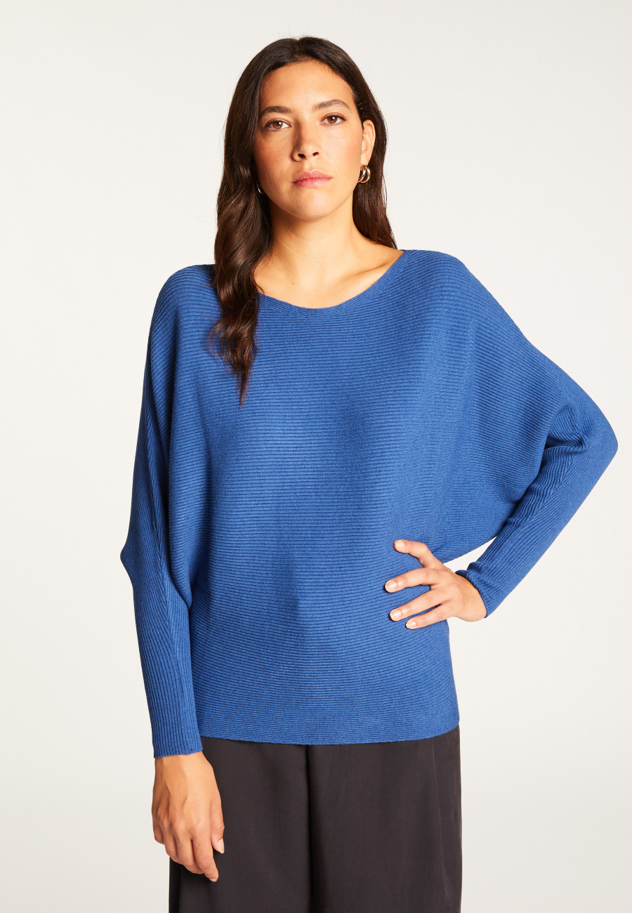 Round neck sweater in technical wool - Ruby Round neck sweater in technical wool - Ruby