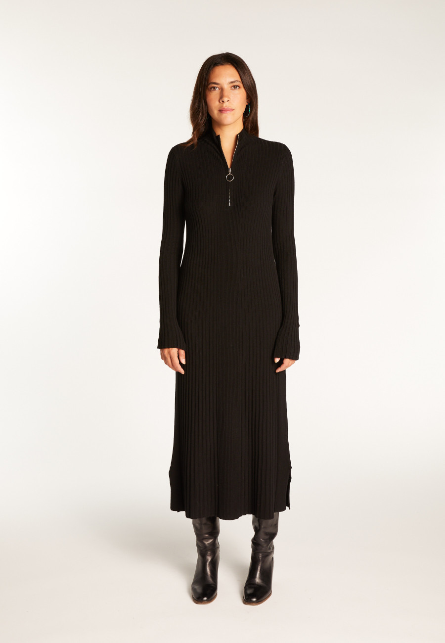 Long dress in wool blend - Renata Long dress in wool blend - Renata