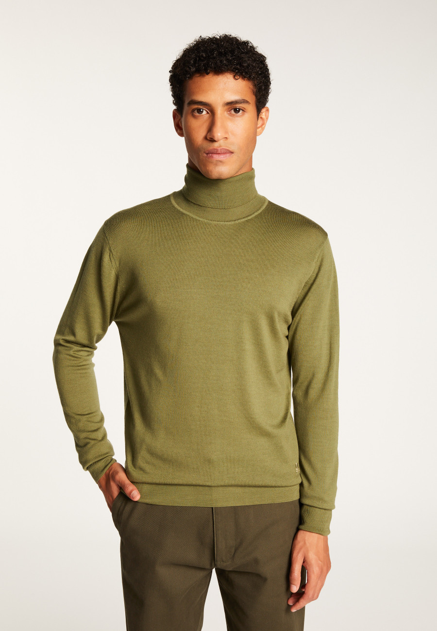 Pull col roulé en laine mérinos - Enzo Pull col roulé en laine mérinos - Enzo