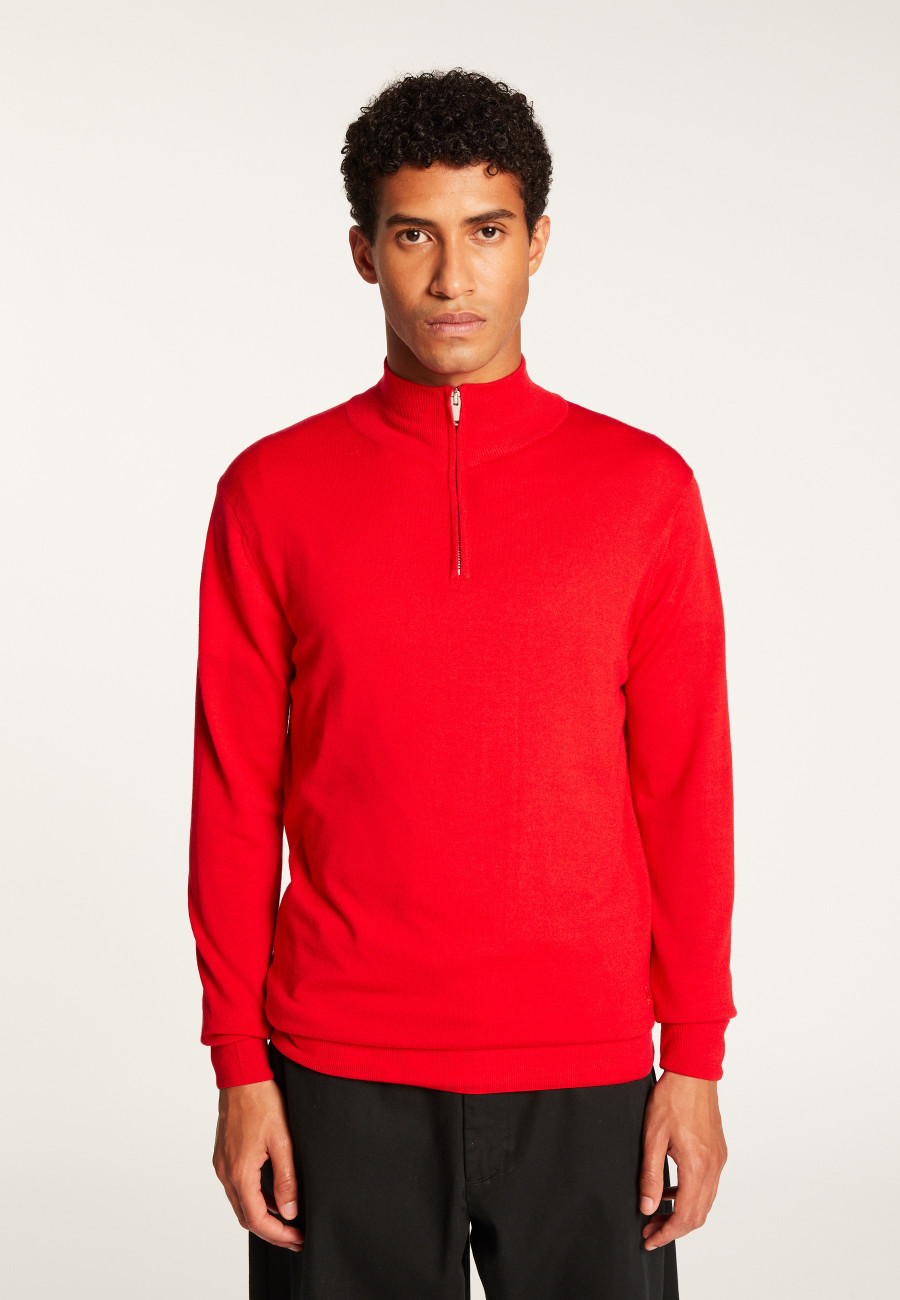 Merino Wool Trucker Sweater - Ryan Merino Wool Trucker Sweater - Ryan