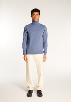 Jersey de cachemira con cuello alto - Eduardo