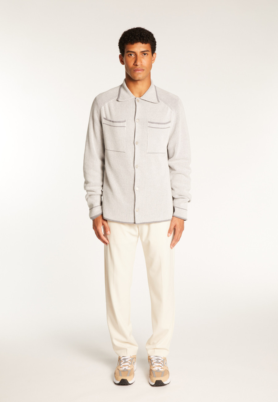 Unisex velvet wool overshirt - Timeo Unisex velvet wool overshirt - Timeo