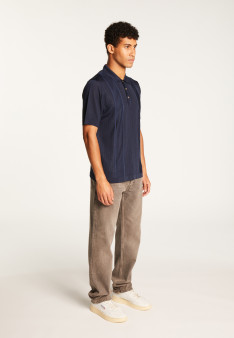 Polo Fil Lumière à motifs rayures - Alvare