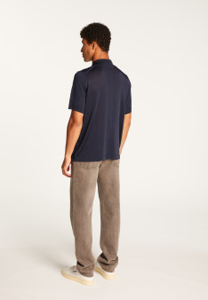 Polo Fil Lumière à motifs rayures - Alvare